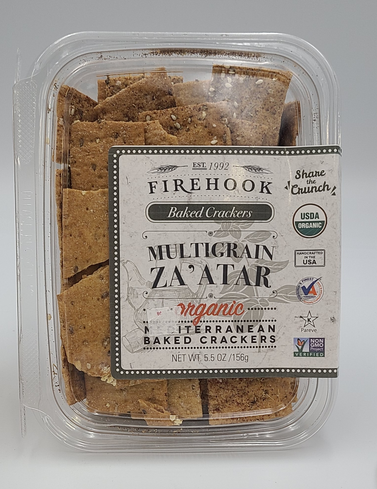 bfmazzeo Firehook Multigrain Flax Crackers