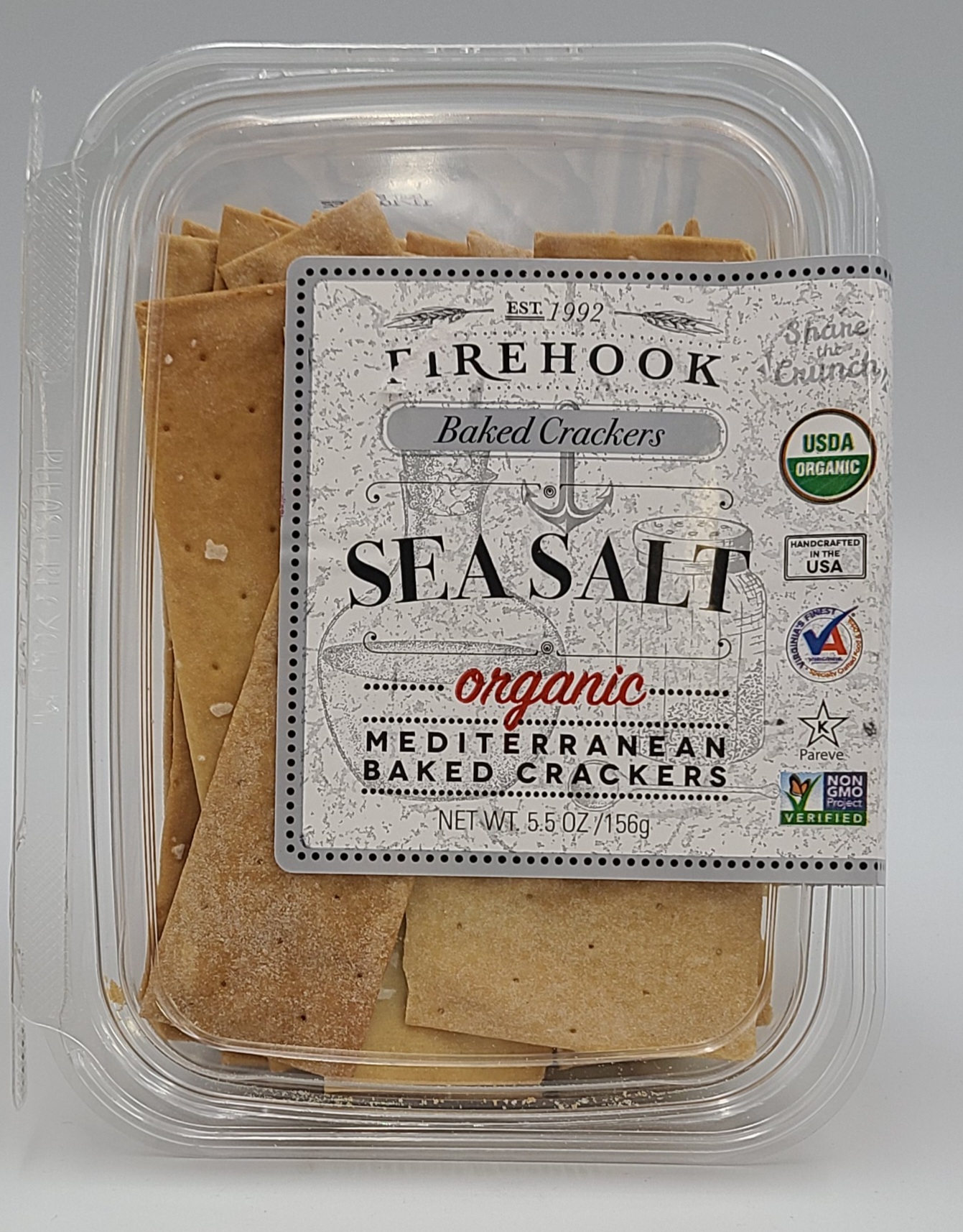 bfmazzeo Firehook Organic Crackers Sea Salt