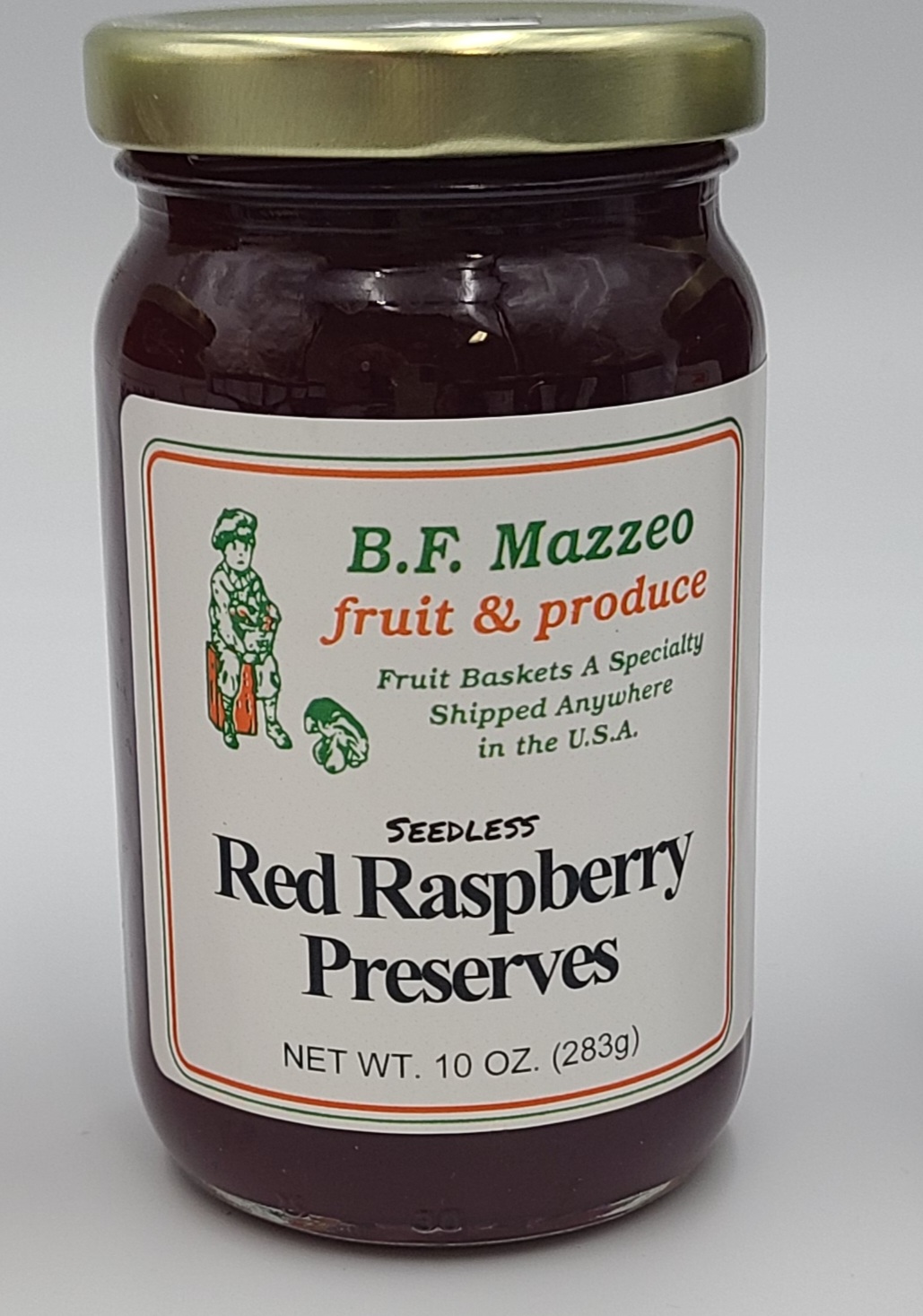 bfmazzeo: B. F. Mazzeo Red Raspberry Preserves