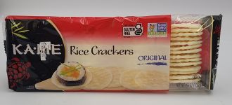 Crackers, KA-ME Plain Rice Crackers