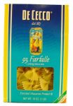 Farfalle, DeCecco