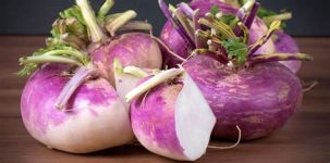 Fresh Peeled Turnips