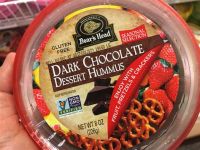 Dark Chocolate Dessert Hummus