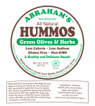 Abraham's Hummos with Green Olives & Herbs