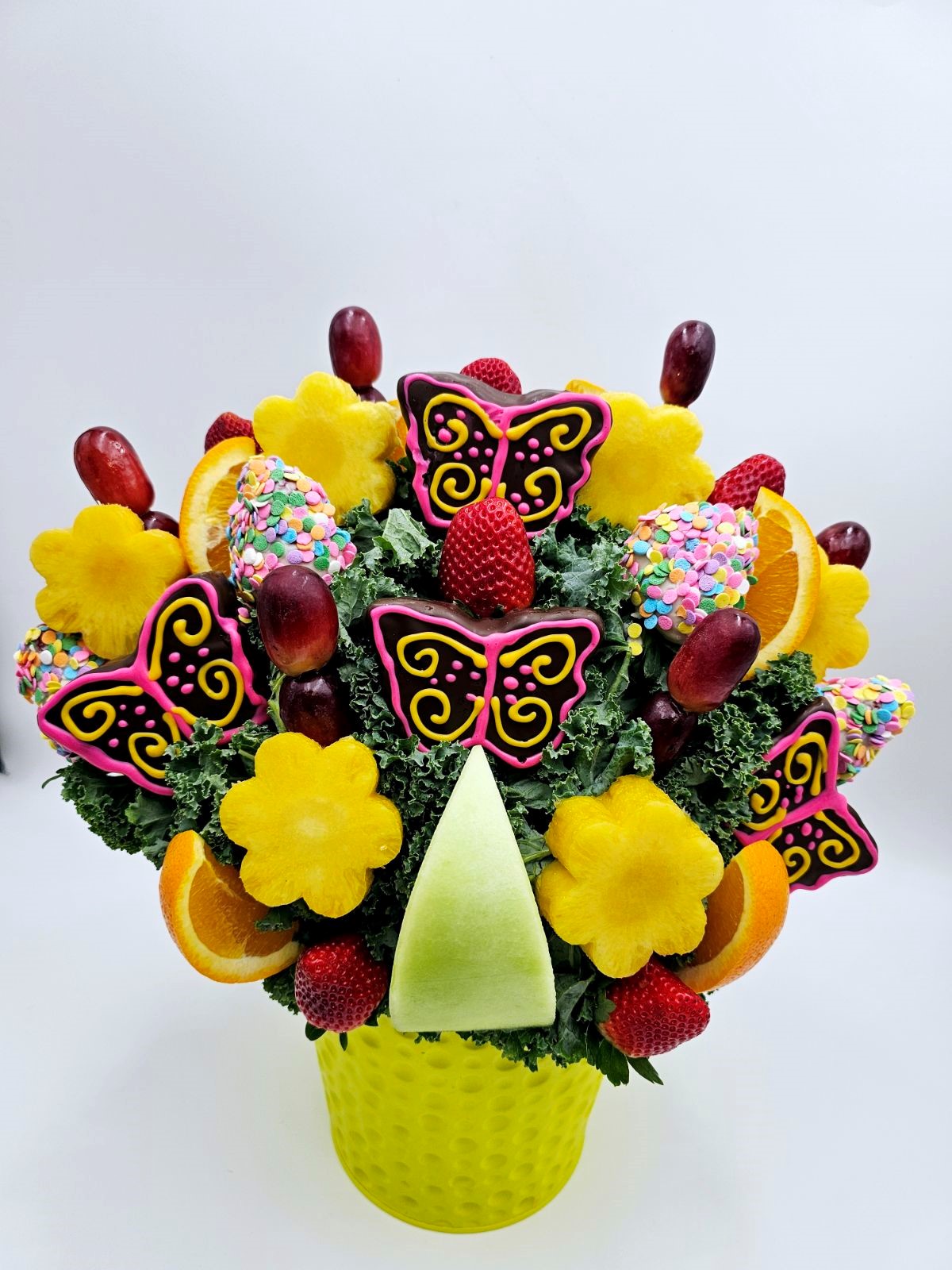 Laser Cut Butterfly Basket Free Vector Download